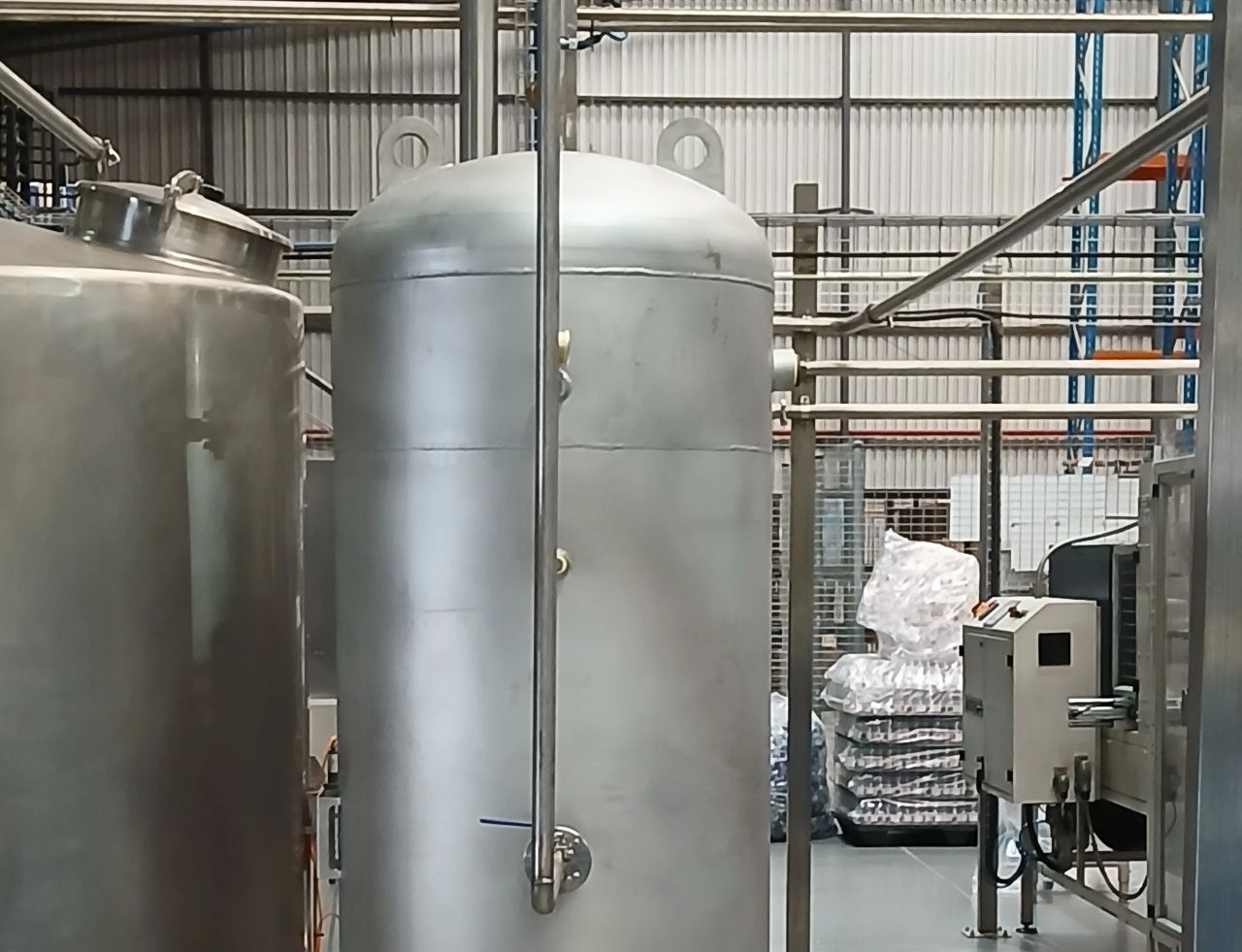 cryogenic gas tank plant